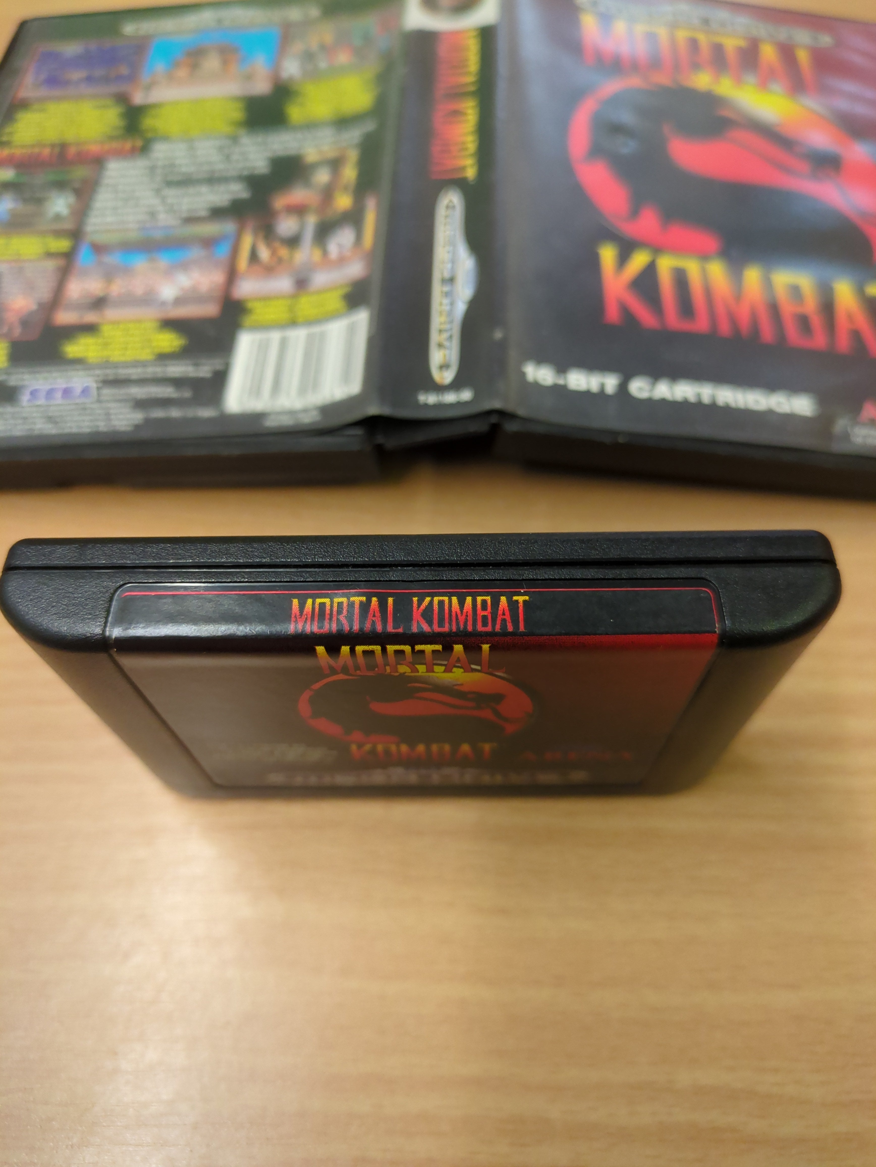 Mortal Kombat Sega Mega Drive game Mortal Kombat Sega Mega Drive game